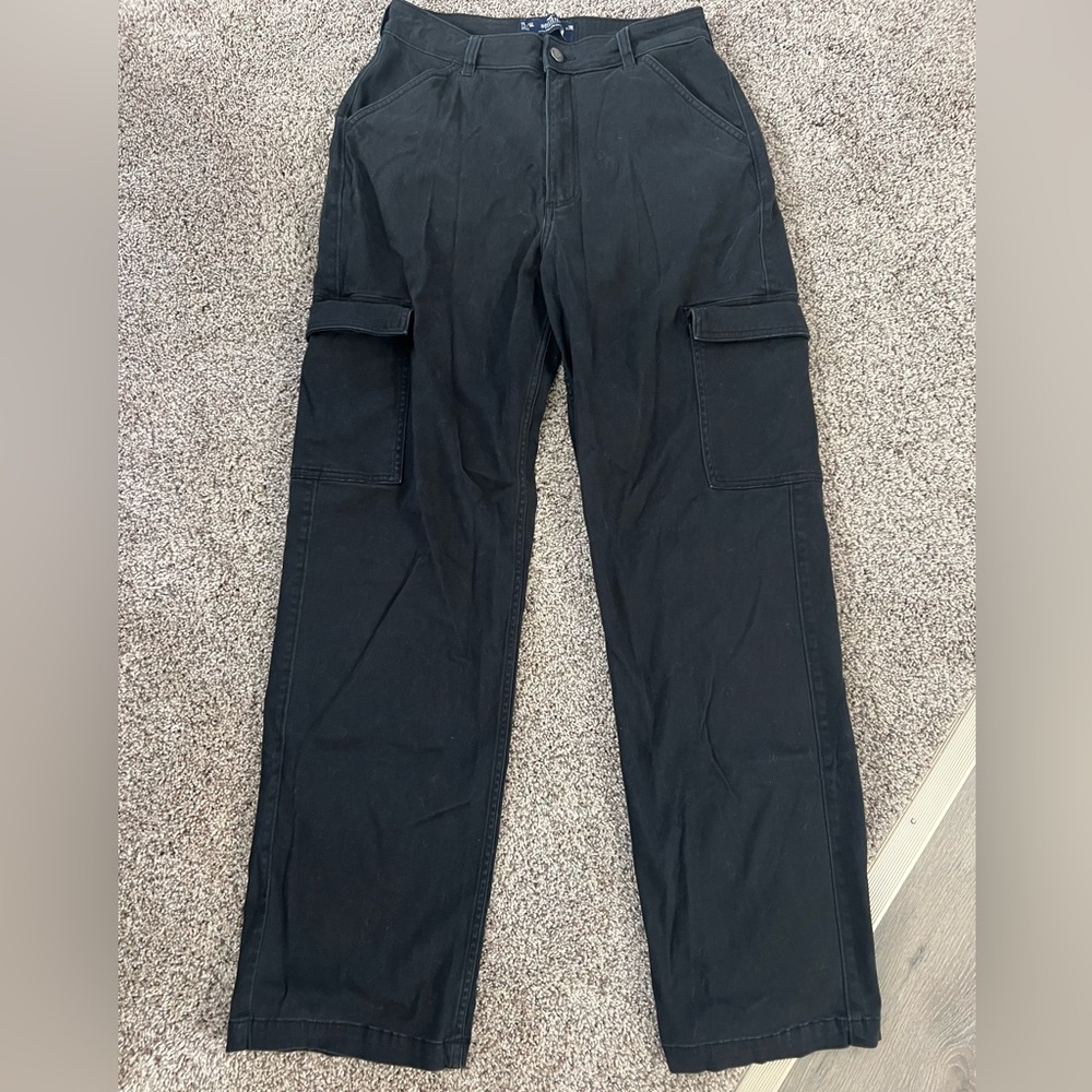 Hollister Dark Cargo Pants